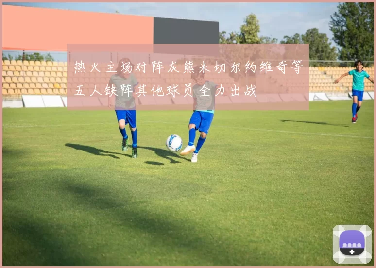 热火主场对阵灰熊米切尔约维奇等五人缺阵其他球员全力出战